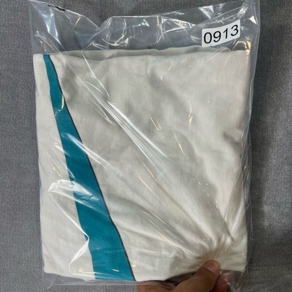 Nike Mens XL Vintage Swoosh T Shirt White Teal USA Single Stitch 90s Graphic - Picture 12 of 12